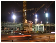 Radisson SAS in Rostock in der Bauphase (2003)